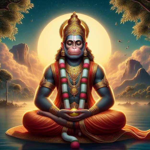 hanuman ji ai photo