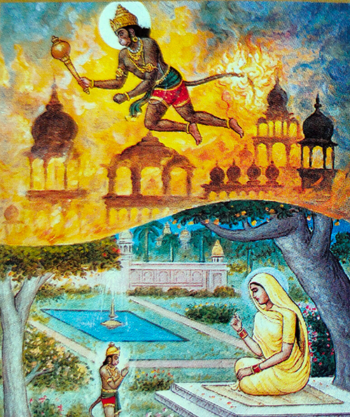 hanuman in lanka 